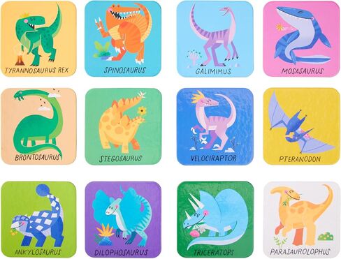C.R. Gibson H!L Dino Roar Matching Game - Dinosaur-Themed Matching Game for Kids, Fun Memory Game in Saudi Arabia