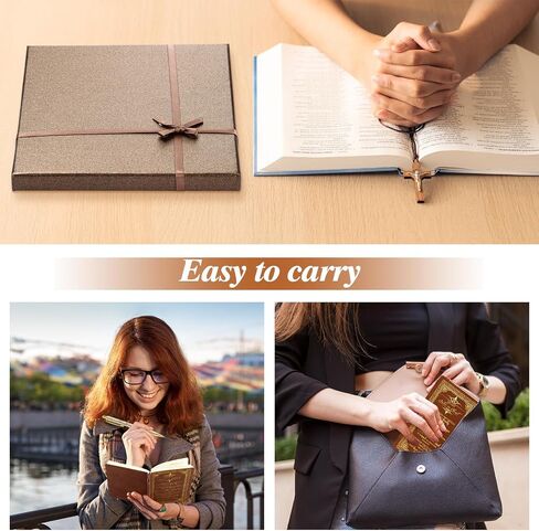 5 Pcs Easter Gift for Women Pastor Appreciation Gifts A6 Leather Journal and Pen Set Bible Notebook Pen with Box Easter Basket Stuffers for Church Sunday School Mothers Day(Green) in Saudi Arabia