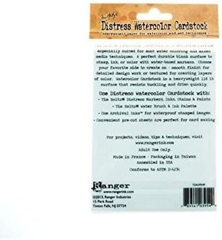 Ranger Time Holtz Provess Cardstock ، 4.25 × 5.5 بوصة ، 20 عبوة ، متعددة الألوان in Kuwait