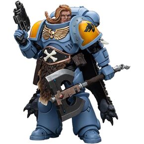 JOYTOY Warhammer 40,000 1/18 Action Figure Space Wolves Claw Pack Sigyrr Stoneshield Collection Model Birthday Gifts