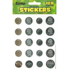 Eureka Money Stickers