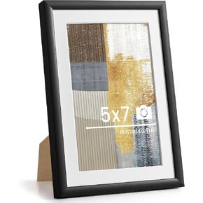 18x24 inch Metal Poster Frame - 18 x 24 Thin Aluminum Picture Frames Matted for 16x20 Photos, Artworks, Prints, Puzzle - High Definition Plexiglass - Vertical and Horizontal Display - Wall Hook Hanging Hardware Included - Gold, Set of 4 in Kuwait