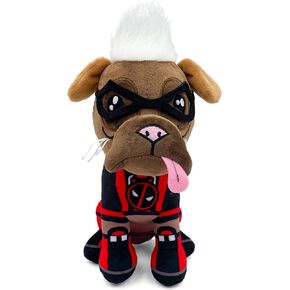 Plush Dogpool Wolverine -Marvel's Deadpool & Wolverine Dogpool Plush - Collectible Plushies for Fans, Featuring Dogpool, Deadpool, and Wolverine