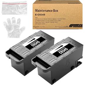C9345 استبدال صندوق صيانة الحبر لـ C9345 C12C934591 ، العمل مع ET-8550 WF-7840 WF-7820 WF-7310 ET-8500 ET-16600 ET-5850 ET-5800 EC-C7000 ET-16650 ST-C8090