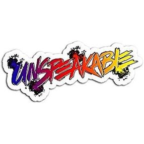 Pack of 6-2" Stickers - Unspeakable Funny Meme Saying for Men Women Sticker