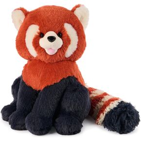 GUND Cedar Red Panda Plush, Premium Red Panda Stuffed Animals for Ages 1 and Up, Orange/Blue, 10"