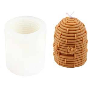 شمعة Honeycomb شمعة السيليكون قالب فندان كعكة الشوكولاتة الحلوى قالب شمعة شمع العسل ، صابون ، قضبان المستحضر ، الجص ، بوليمر الطين