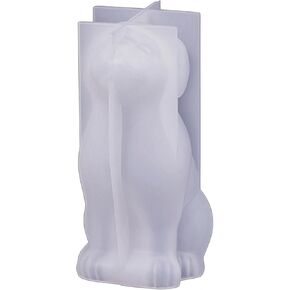 3D شمعة الحيوان القالب Cat Dog Chandle Mold قالب راتنج الايبوكسي للمجوهرات والصابون والشمعة