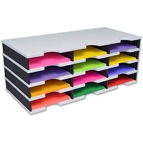 TierDrop Desktop Organizer Storage Drawers - Clear the Clutter and Keep All of Your Most Frequently Used Desk Accessories & Office Supplies Organized and Within Arm's Reach (Set of 3)