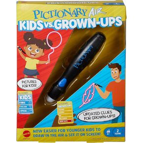 Pictionary Air Kids vs Grown-Ups Family Drawing Game, Links to Smart Devices, Gift for Kid, Family & Adult Game Night, Ages 6 Years & Older​ - Amazon Exclusive