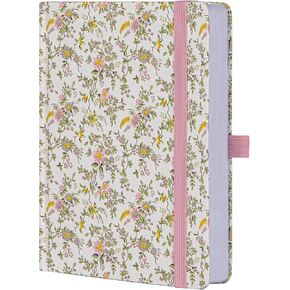 TIEFOSSI Lined Journal Notebook for Women, A5 College Ruled Notebook for Writing, 316 Numbered Pages Thick Paper, Daily Journal, for Work Home School, Note Taking, Business, 8.4 X 5.8 In