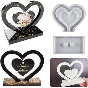 Playing Mold Photo Frame Mold, 6Pcs Square and Circular lace Photo Frame Silicone Epoxy Molds for DIY Personalized Photo Souvenir Handmade Crafts Home Decoration Crafts Table Decor in Kuwait