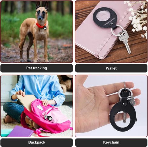 BOXOB Leather AA Coin Holder Keychain, Scratchproof, Displays Sobriety Chips, Recovery, Commemorative Coins & Tokens in Saudi Arabia