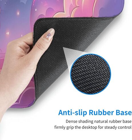حصيرة أسود أسود أسود أسود سماوي ميدان ميدان كبير XL Mouse Pad Desk Desk Desk Non-Slip Pads Mice Mice Sitched Therces for Office and Home ، 31.5 × 11.8 × 0.12 بوصة in Saudi Arabia