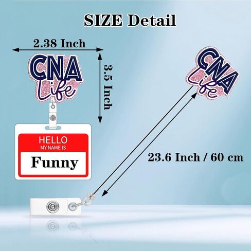 Cute Strawberry Badge Reel Retractable Clip Red Nurse Nursing Medical Badge Reels Holder for Nurses RN CNA Acrylic Badge Clips Doctor Name Tag Card Hospital Office Accessories in Kuwait