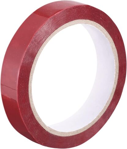 MECCANIXITY Transfer Tamper Evident Security Packaging Packing Tape, 9/16 Inch x 55 Yards x 2 Mil Tamper Resistant Tape, Red in Saudi Arabia