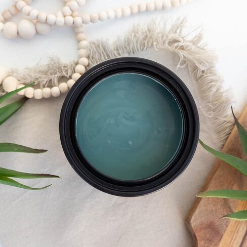 ديكسي بيل تيرا كلاي الطلاء | Blue Agave (4oz) | Blue-Green Terra Artisan Clay Paint for DIY | الطلاء للخشب ، القماش ، البلاط ، النسيج ، المنزل in Kuwait