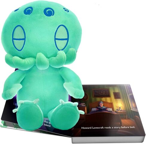 C is for Cthulhu Sweet Dreams Cthulhu & Glow-in-The-Dark Plush Bedtime Bundle (Standard Plush (12 inches)) in Saudi Arabia