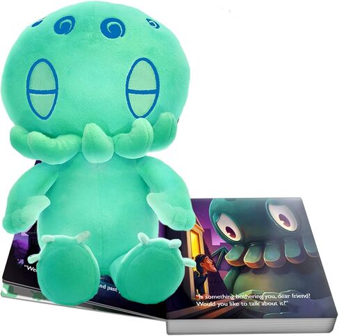 C is for Cthulhu Sweet Dreams Cthulhu & Glow-in-The-Dark Plush Bedtime Bundle (Standard Plush (12 inches)) in Saudi Arabia