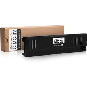 MC-32 Maintenance Cartridge Replacement for Canon Imageprograf TC-20 TC-20M TC-5200 TC-5200M, Upgraded MC32 Ink Maintenance Box