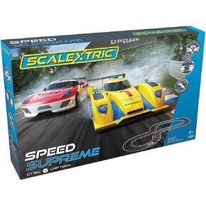 Scalextric Speed Supreme GT vs. LMP 1:32 Slot Car Race Track Set C1420T