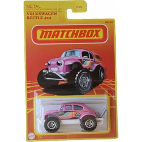 Matchbox Volkswagen Beetle 4x4, Pink 18/24