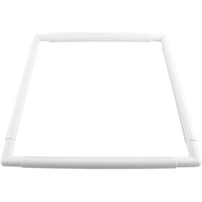 Cross Stitch Frame, Embroidery Clip Frame Snap Frame, Q Snap Stitch Frame, Quilting Frame, 4 Size Plastic Sewing Hoop for Embroidery, Needlepoint, Silk-Painting, DIY Craft Sewing Tools(43.1*43.1cm)