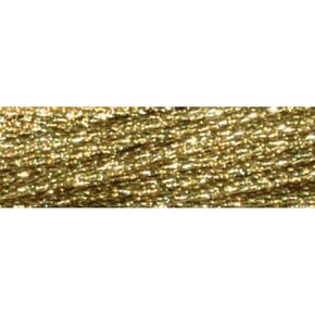DMC 317W-E3821 Light Effects Polyster Embroidery Floss, 8.7-Yard, Light Gold