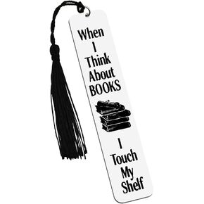 Funny Bookmark Gift for Women Valentine's Day Gag Gifts for Her Girls Humorous Graduation Gifts for Friends Female Book Page Markers Fun Book Reading Accessories Lady Birthday Gifts for Reader Present