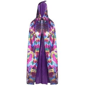Siqitechno Dinosaur Cape Dragon Hooded Cloak Dragon Cape Halloween Party Cosplay Cosplay Cosplay Up Dinosaur