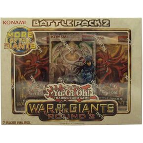 Konami Yu Gi Oh! War of The Giants Round 2 Battle Pack 2