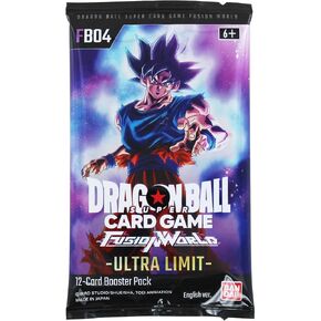 FB04 Ultra Limit 1 Pack for DBS Fusion World CCG Trading Card Game
