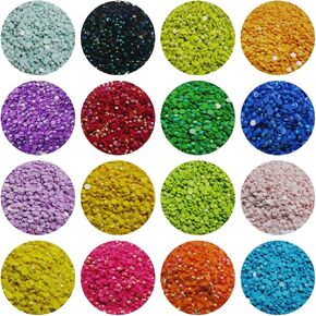 Diamond Painting Accessory Round AB Drills/Beads 23 Colors Rhinestone for Christmas Home Decoration ，Per Color=200 Pieces