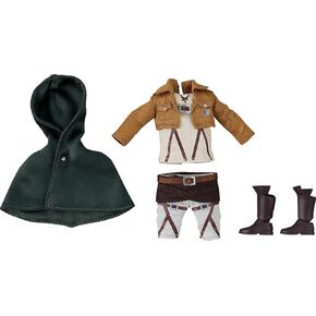 هجوم شركة جيدة على شركة Titan Eren Yeager Nendoroid Doll Outfit