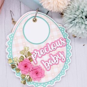 KSCRAFT Baby Mini Album Metal Cutting Dies Stencils for DIY Scrapbooking Decorative Embossing DIY Paper Card