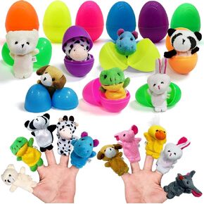 Omgouue 10 Pack Easter Eggs Basket Stuffers Kids Easter Party For Favor School Classroom Rewards Easter Egg Hunt Filler