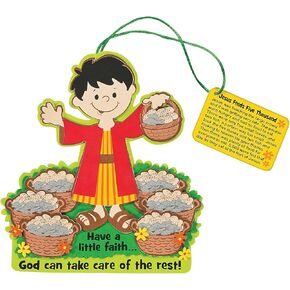 Feeding The 5000 Sign Craft Kit- Makes 12