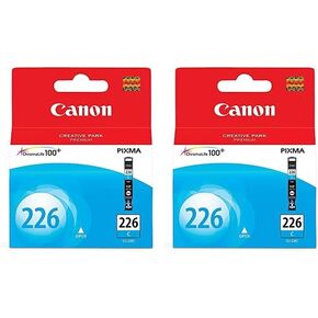 Canon CLI-226 Cyan متوافق مع IP4820 ، IP4920 ، IX6520 ، MG5120 Canon Exclusive ، MG5320 ، MG5520 ، MG8120/MG6120 ، MG8220/MG6220 ، MX882 ، MX892/MX472 PRINTERS