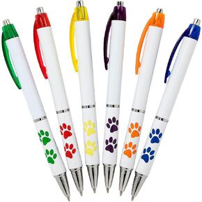 Fun Express Paw Print Grip Pens - VBS Vacation Bible School Supplies/Decor - 24 Pieces