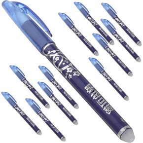 STOBOK 12pcs Set Erasable Pen Black Pen Refills Suit for Kids Chinese Pens Fine Point Pens Black Fine Point Pens Blue Pens Fine Point Aesthetic Pen Writing Supplies Student Use Ink Bulk