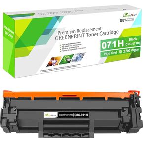 071H CRG-071H CRG071H Compatible Toner Cartridge Black High Capacity 2500 Pages for Canon ImageCLASS LBP120 LBP121 LBP122 LBP122dw MF270 MF272 MF272dw MF273 MF273dw MF275 MF275dw Series Printers
