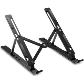 Kensington Portable Laptop Stand, Collapsible Aluminum Laptop Riser, Height Adjustable Laptop Cooling Stand for Up to 16", Lightweight 0.53lbs Stand for MacBook Air/Pro, Dell XPS, Lenovo, HP, K50406WW