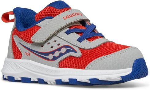 Saucony Ride Jr Sneaker, Navy/Citron, 9 US Unisex Little Kid in Saudi Arabia