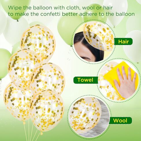 40th Birthday Balloons 24Pcs Sage Green Gold Fortieth Birthday Latex Balloons Confetti Balloons Green Gold 40th Birthday Party Decorations for Women Men 40 Year Birthday Anniversary Supplies 12inch in Kuwait