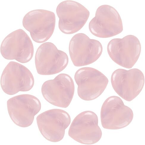 Valentines Day Gifts for Kids - 24 Pack Valentines Cards with Pink Heart Shaped Plastic Stones for Boys Girls Toddlers Valentines Gift Exchange Class Classroom School Valentines Day Party Favors in Kuwait