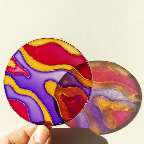 Ayhuhra 30 Sets Valentine Card with Love Bug Suncatchers Craft Kit Insect Sun Catchers DIY Window Paint Art Butterfly Suncatchers Craft Kits for Valentine's Day Art Craft Mother's Day Gift Exchange in Saudi Arabia
