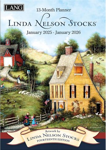 LANG Linda Nelson Stocks 2025 Monthly Planner (25991012100) in Saudi Arabia