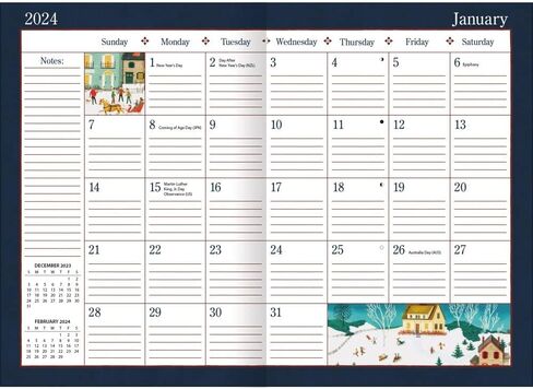 LANG Linda Nelson Stocks 2025 Monthly Planner (25991012100) in Kuwait