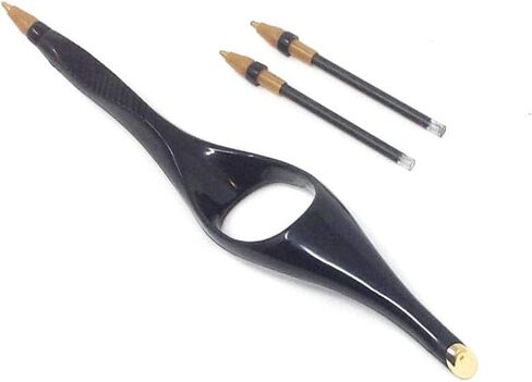 Grandee Ring Pen Ergonomic Ball Point Pen with 2 Refills (Black Ink) in Saudi Arabia