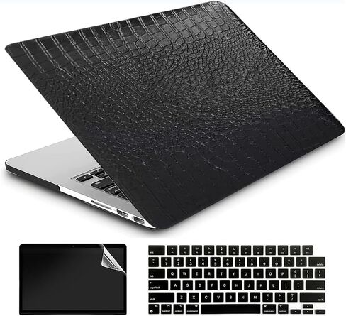 Compatible with MacBook Pro 14 Inch Case 2023/2022/2021 Release M3 A2918 A2992/M2 A2779/A2442 M1 Pro Max Chip, Plastic Hard Shell Case & Keyboard Cover & Screen Protector - Forest Night Sky in Kuwait